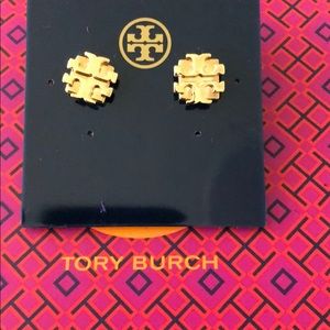 Tory Burch Logo Earrings